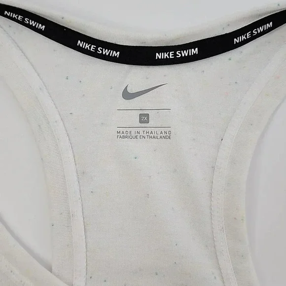 Nike Women's Confetti Crewneck Racerback Plus Size Cover Up Dress Size 2X - Picture 7 of 13